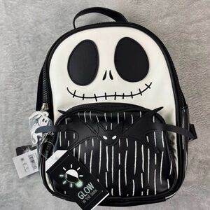 Glow-in-the-Dark Jack Skeleton Mini Backpack